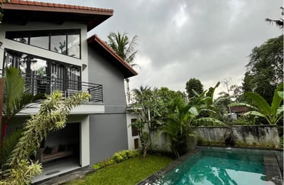 Rental of a comfortable villa with jungle and river views, Pejeng, Ubud, Indonesia